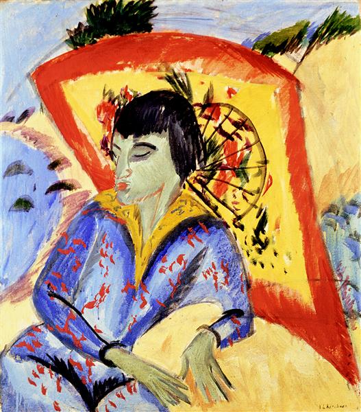 Japanese, 1913 - Ernst Ludwig Kirchner