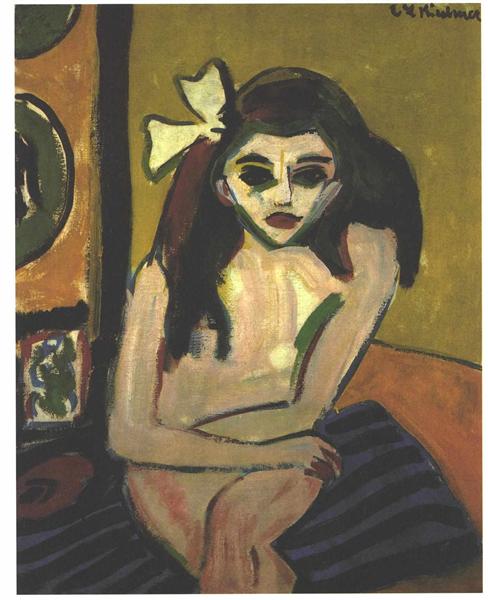 Marcella, 1909 - 1910 - Ernst Ludwig Kirchner