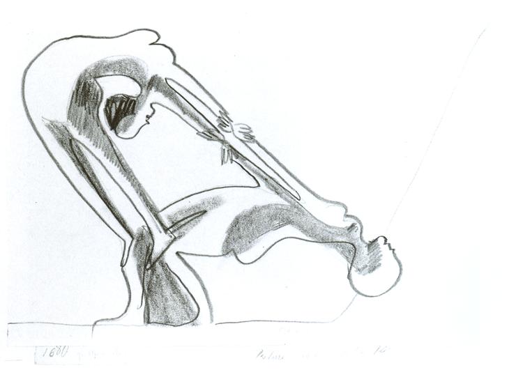 Parterre Acrobats, c.1932 - Ernst Ludwig Kirchner