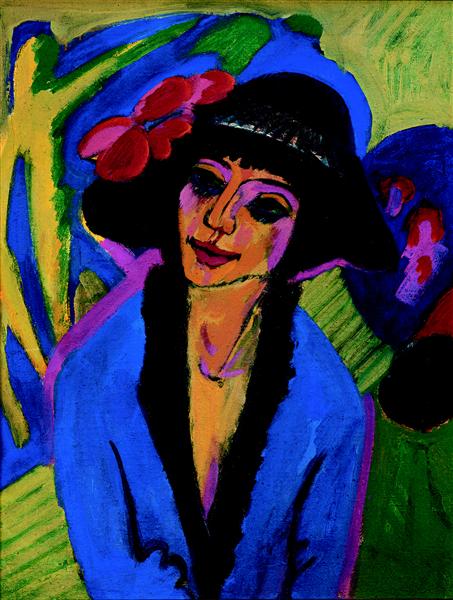 Portrait of Gerda, 1914 - Ernst Ludwig Kirchner
