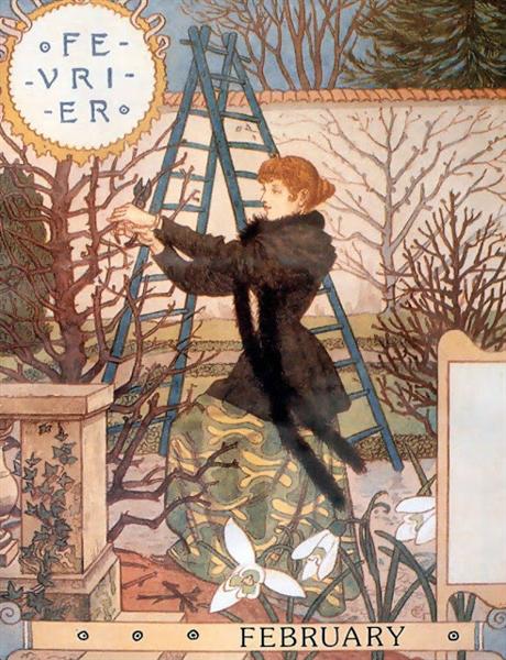 La Belle Jardiniere – February, 1896 - Ежен Грассе