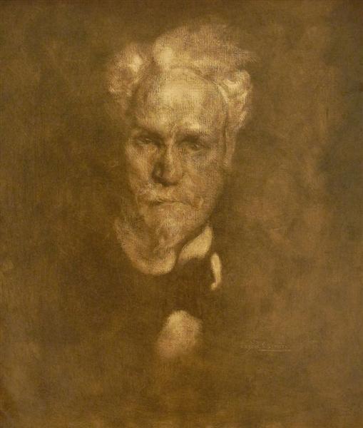 Portrait de Henri Rochefort, 1896 - Эжен Каррьер