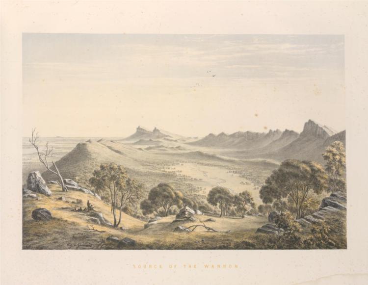 Australian Landscapes, 1865 - Ойген фон Герард