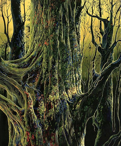 Ancient Tree, 1992 - Eyvind Earle