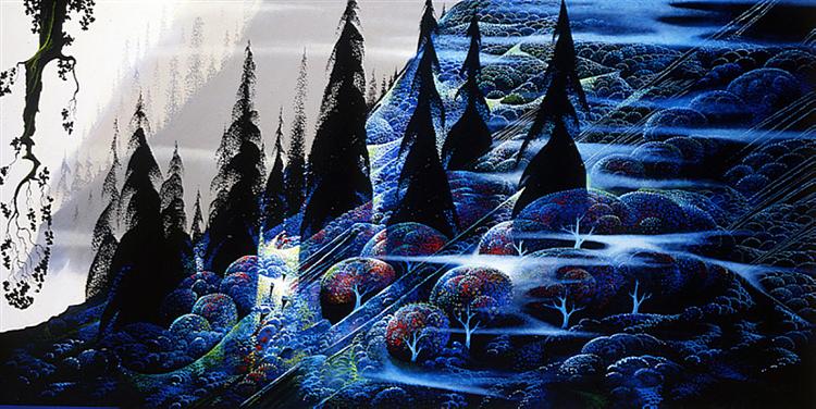 Black Spruce, 1990 - Eyvind Earle
