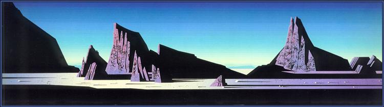 Desert Rocks, 1991 - Eyvind Earle
