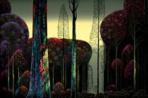 Gothic Forest - Eyvind Earle
