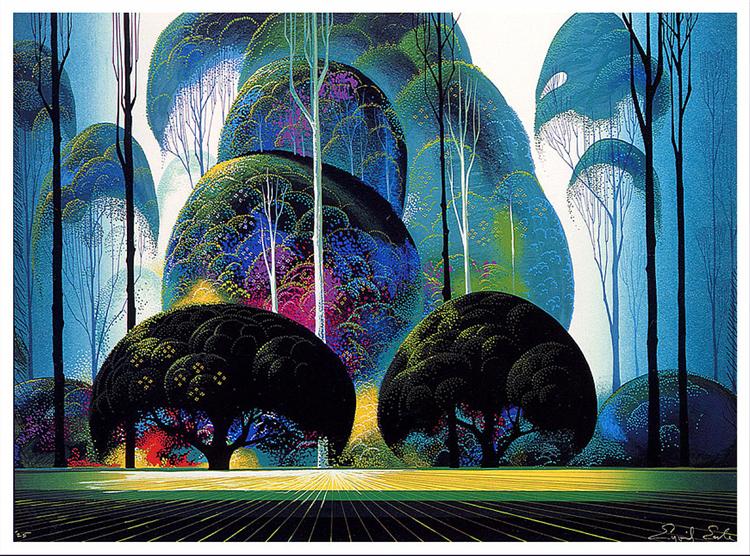 Green Forest, 1989 - Eyvind Earle