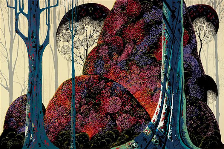 Jewel Forest, 1988 - Eyvind Earle