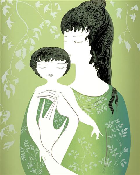 Mother & Child, 1975 - Ейвінд Ерл