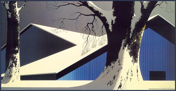 Winter Quiet, 1980 - Eyvind Earle