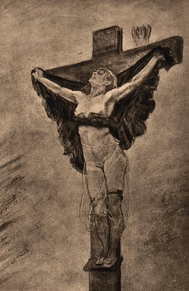 Study for The Temptation of St. Anthony, 1878 - Felicien Rops