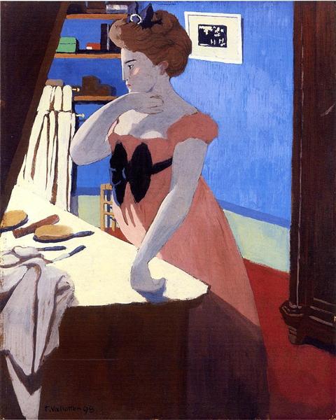 Misia at Her Dressing Table, 1898 - Félix Vallotton