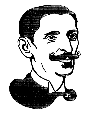 Portrait of French pacifist and esperantist Gaston Moch, 1898 - Фелікс Валлотон