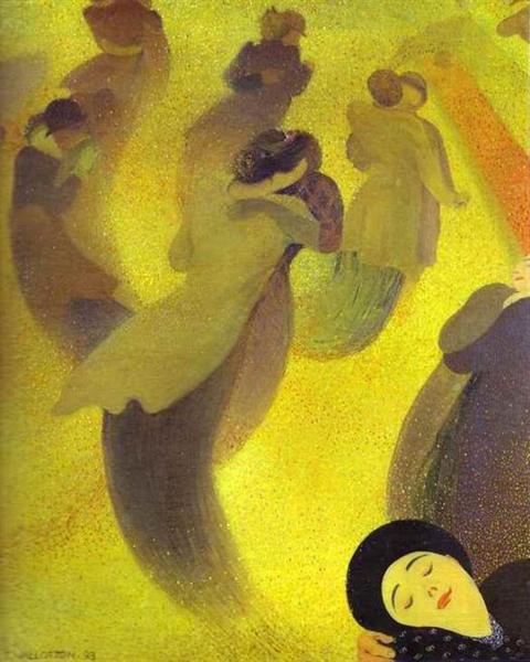 The Waltz, 1893 - Феликс Валлотон
