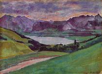 Lake Thun - Фердинанд Ходлер