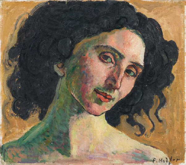 Portrait of Giulia Leonardi, 1910 - Фердинанд Ходлер