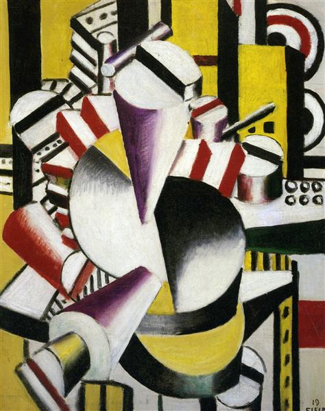 Composition, 1919 - Фернан Леже