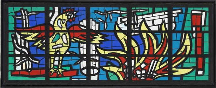 Project window (Audincourt) - Fernand Léger