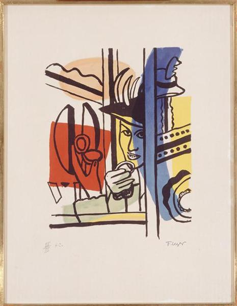 Women in compact - Fernand Léger