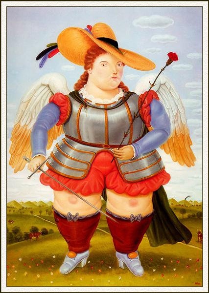 Saint Michael Archangel - Fernando Botero