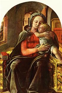 Vierge de Tarquinia - Fra Filippo Lippi