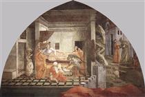 The Birth and Infancy of St. Stephen - Fra Filippo Lippi
