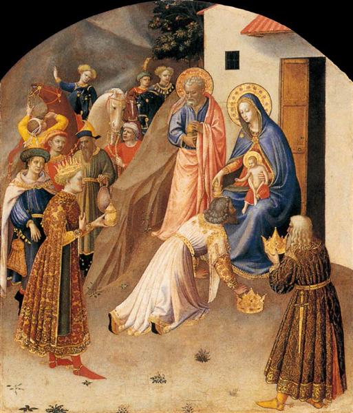 Adoration of the Magi, 1423 - 1424 - Фра Анджеліко