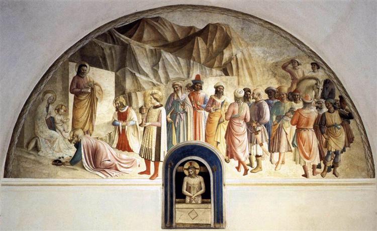 Поклонение волхвов, 1441 - 1442 - Фра Анджелико