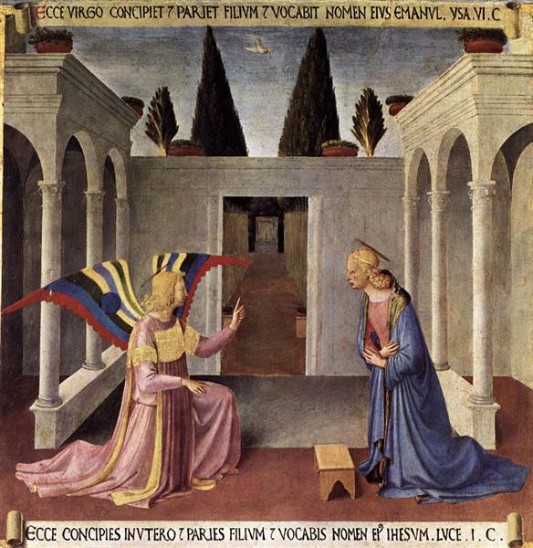 Annunciation, 1451 - 1452 - Fra Angelico