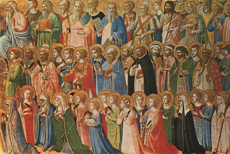 Христос во славе на суде небесном, 1428 - 1430 - Фра Анджелико