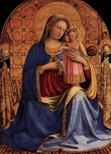 Мадонна с младенцем, c.1433 - Фра Анджелико