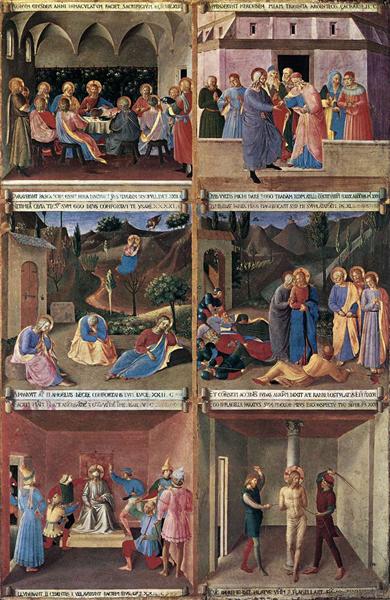 Paintings for the Armadio degli Argenti, 1451 - 1452 - 安傑利科