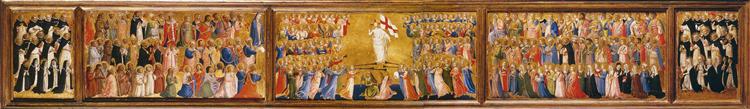 Пределла алтаря Св. Доминика, 1423 - 1424 - Фра Анджелико