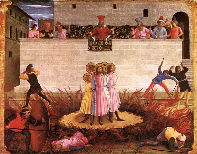 Святые Косма и Дамиан осуждены, 1438 - 1440 - Фра Анджелико