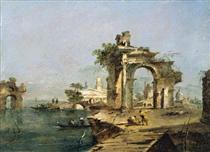 Venetian Capriccio - Francesco Guardi