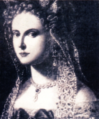 Portrait of Aurora Sanseverino, c.1690 - Франческо Солимена