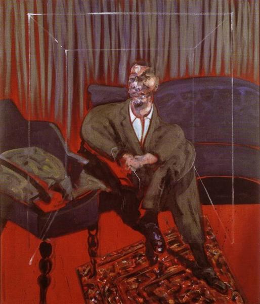 Seated Figure, 1961 - Francis Bacon