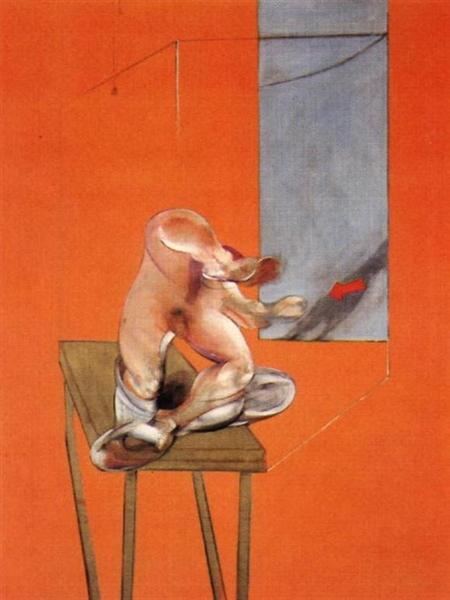 Study from the Human Body - Figure in Movement, 1982 - Francis Bacon