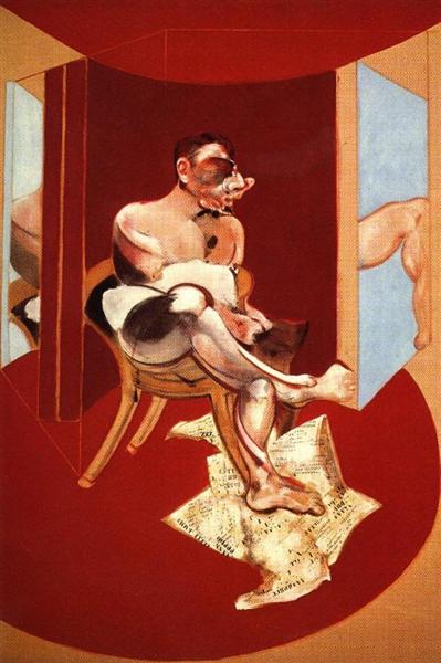 Study of George Dyer, 1971 - Francis Bacon