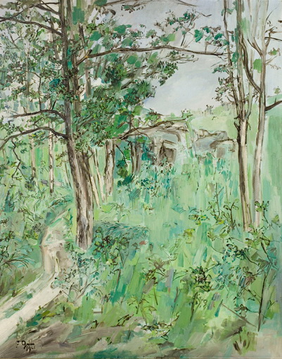 Paysage de printemps, 1948 - Франсис Грюбер