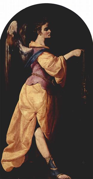 Ангел с благовониями, c.1638 - Франсиско де Сурбаран