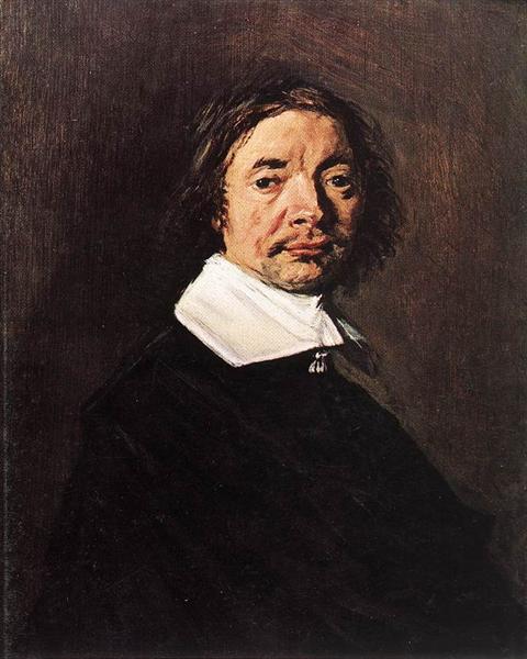 Portrait of a Man, c.1660 - 哈爾斯