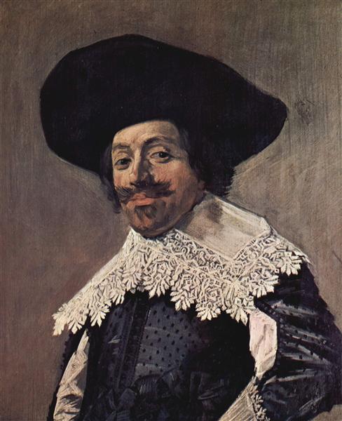 Portrait of a Man, c.1634 - 哈爾斯