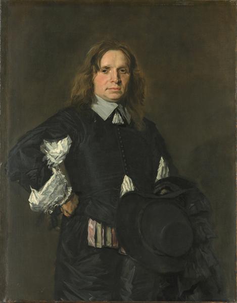 Portrait of a Man, c.1650 - c.1655 - Франс Халс