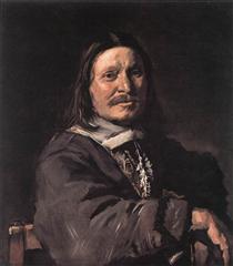 Portrait of a Seated Man - 哈爾斯