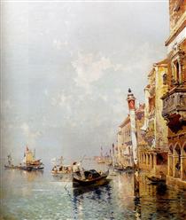 Giudecca Canal - Franz Richard Unterberger