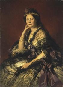 Портрет великой княгини Елены Павловны - Франц Ксавер Винтерхальтер
