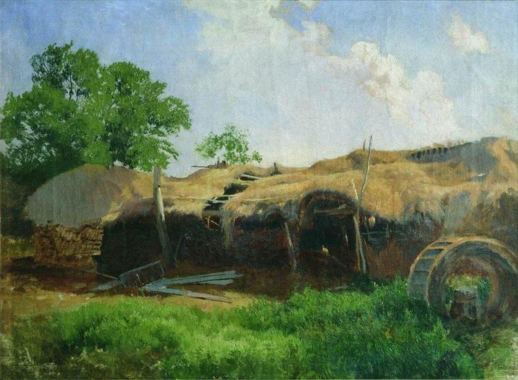 Barns, 1870 - Fyodor Vasilyev