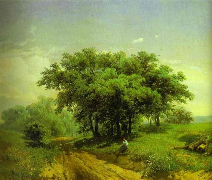 Hot Summer Day, 1869 - Fyodor Vasilyev